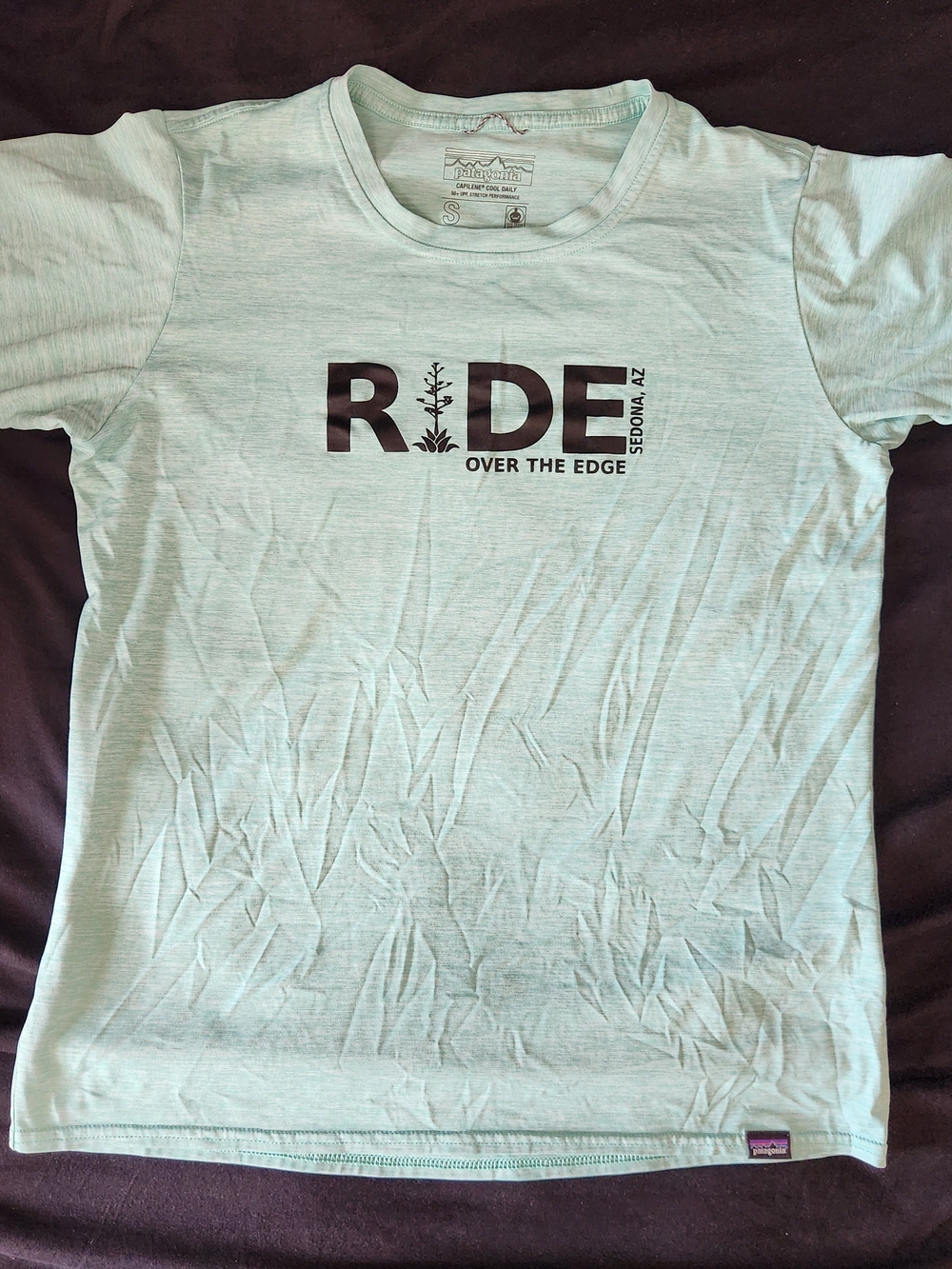 Patagonia Men’s Light Mint RIDE Graphic T-Shirt